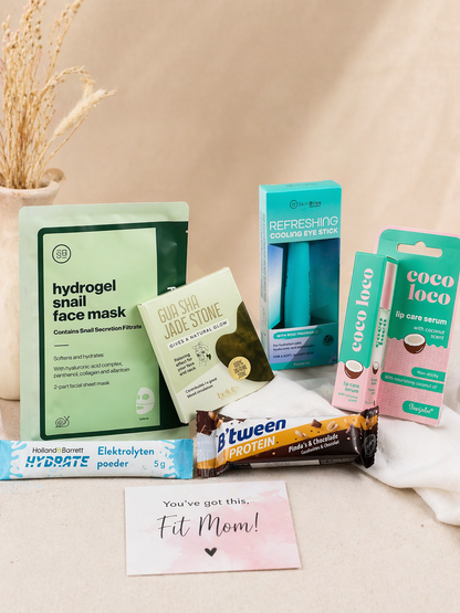 Fit Mom Box | Selfcare Brievenbuscadeau voor Moeders met Wellness