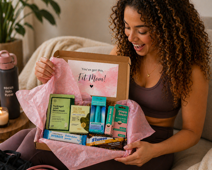 Fit Mom Box | Selfcare Brievenbuscadeau voor Moeders met Wellness
